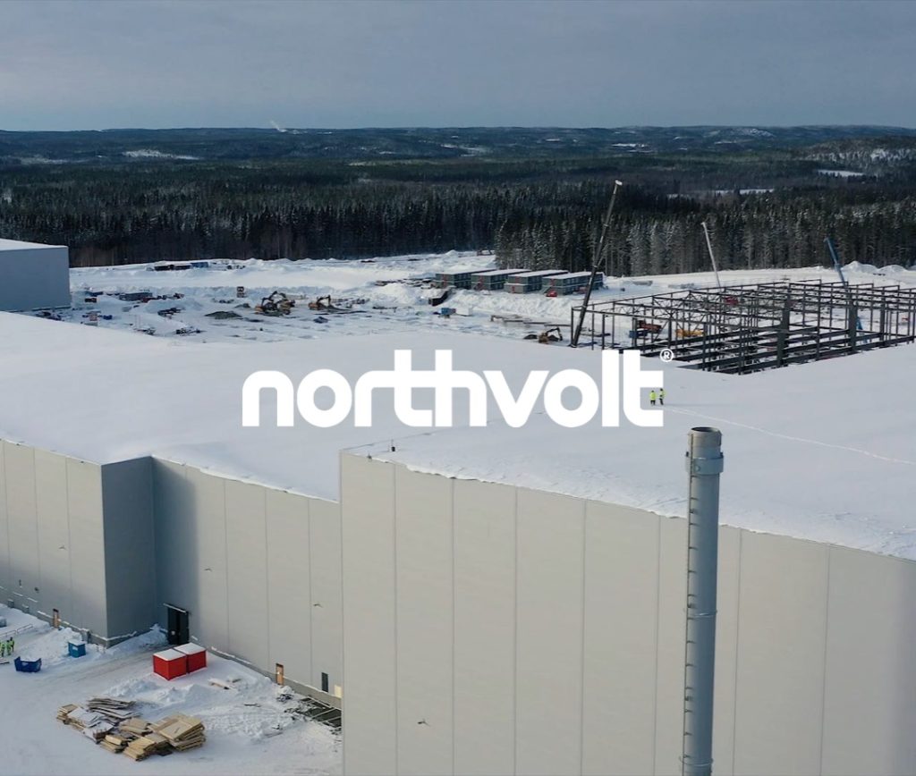 Northvolt byggnad