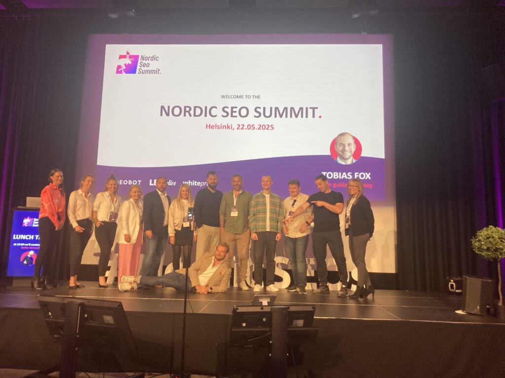 Alla föreläsare från Nordic SEO Summit 2025 i Helsingfors
